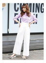 【SALE/30%OFF】dazzlin サス付ワイドパンツII ダズリン パンツ/ジーンズ【RBA_S】【RBA_E】【送料無料】