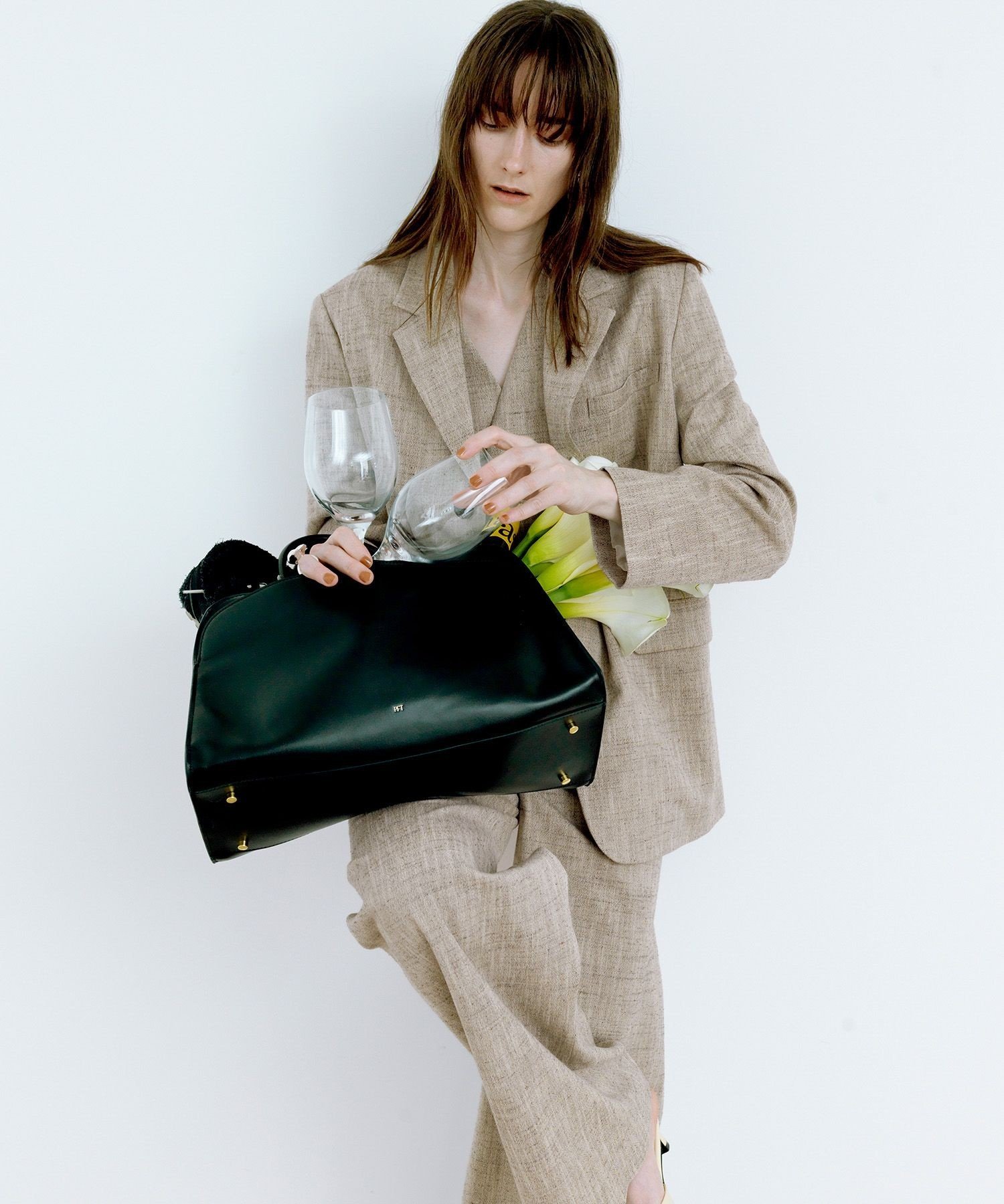 ADAM ET ROPE' FEMME 【EMOELLE】シルクネップシングルジャケット アダムエロペ ジャケット・アウター テーラードジャケット・ブレザー ベージュ【送料無料】