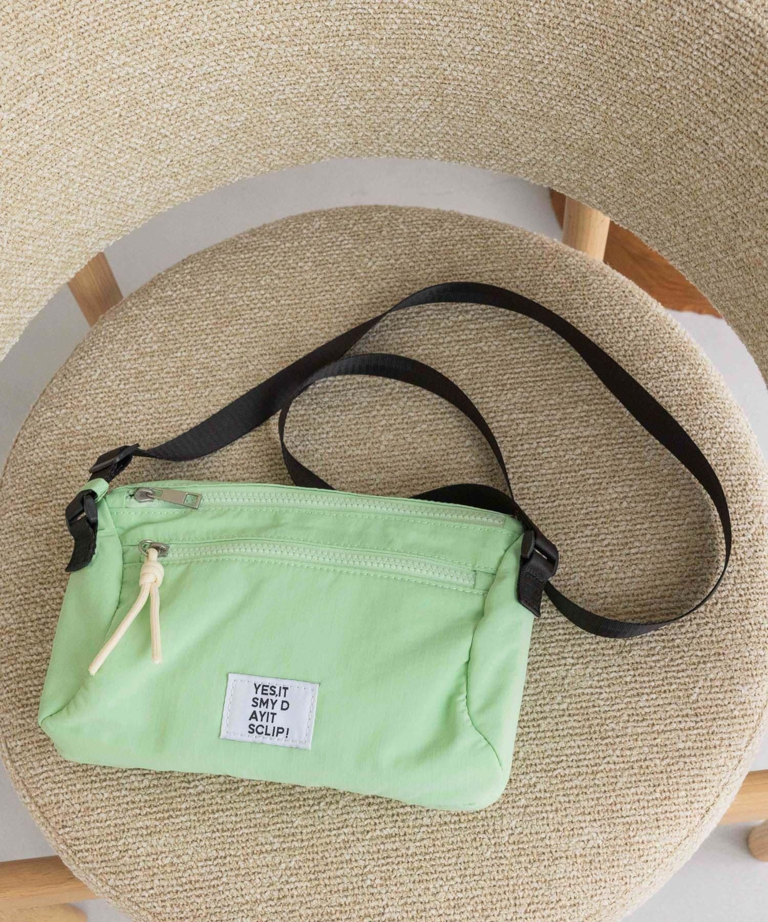 【SALE/30%OFF】studio CLIP 【Pre-order/Lightweight】3-Zip Shoulder Bag Studio Clip Bag Shoulder Bag Brown Black White Green