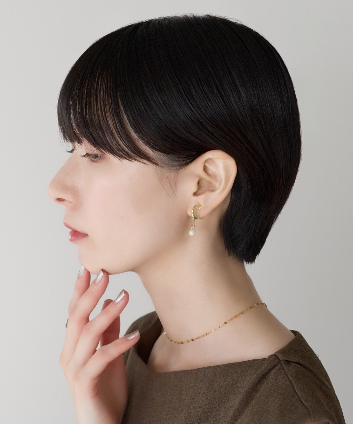 【SALE／20%OFF】ciite' シリコン付 デザインパール イヤリング シーテ アクセサリ...