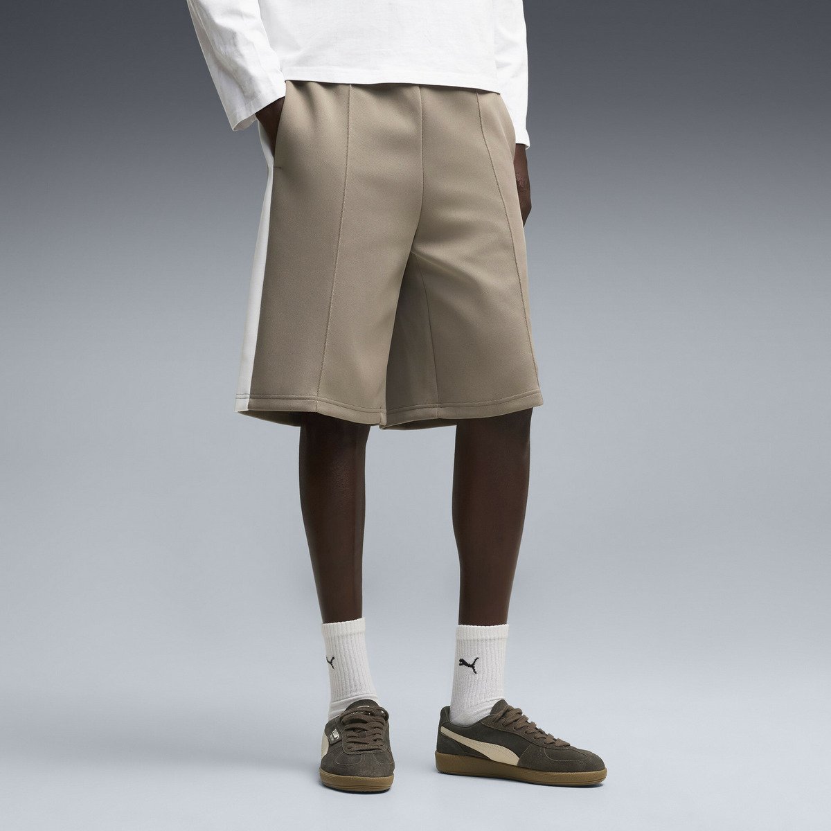 メンズ T7 バギー ショーツ 9インチ T7 Baggy Short 9 プーマ パンツ その他のパンツ グレー