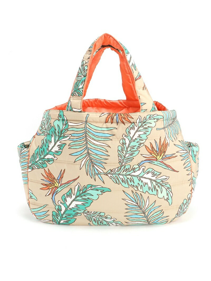 【SALE／25%OFF】HULA LANI HULA LANI/(U)中綿ビックトートBag フララニハワイ バッグ トートバッグ ベージュ ブラック ネイビー【送料無料】のサムネイル