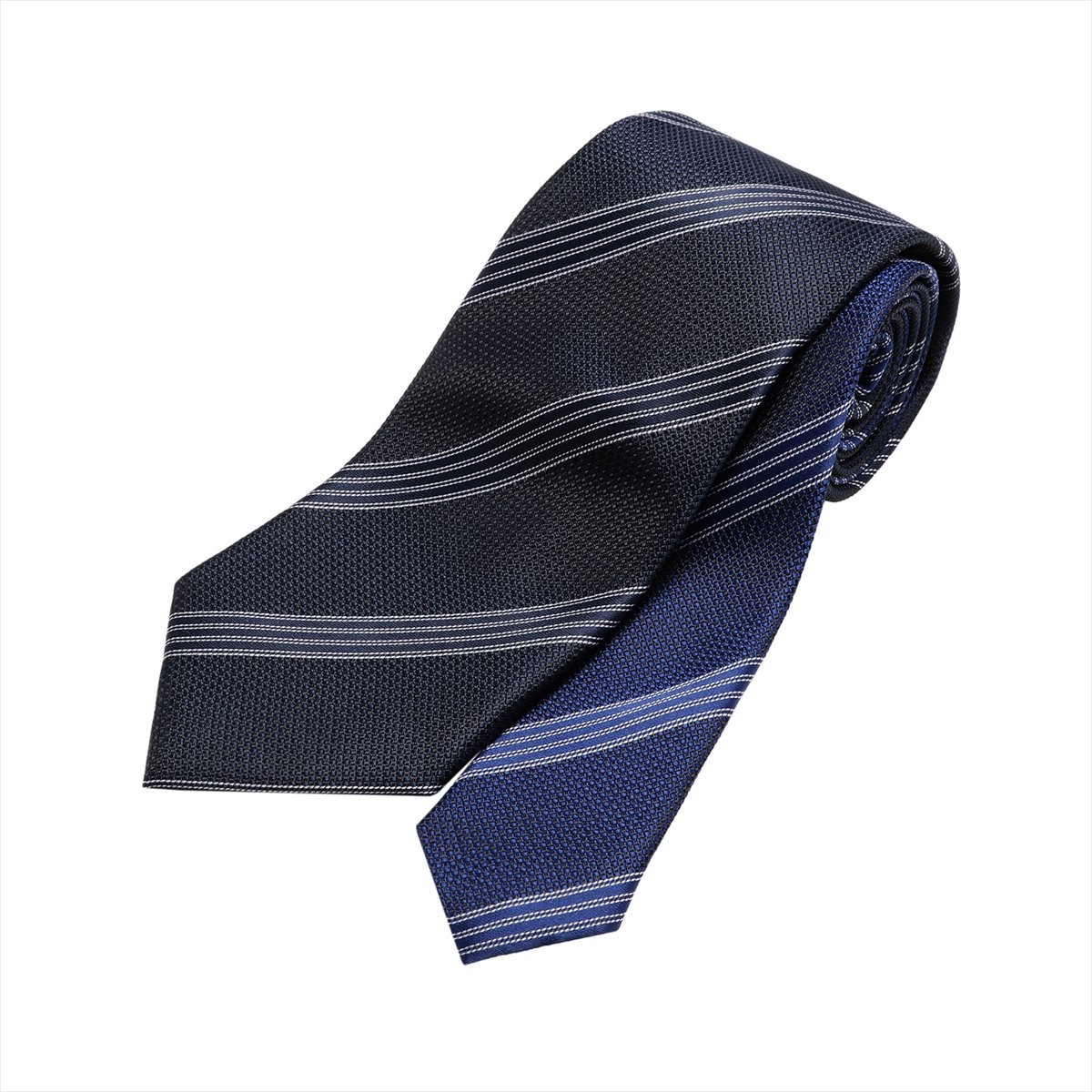 BRICK HOUSE by Tokyo Shirts ネクタイ 軽量 チェンジタイ ビジネス フォーマル BM15J103GHAJ1PA-19-930 トーキョーシャツ スーツ・フォーマル ネクタイ・蝶ネクタイ ネイビー