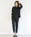 MICA&DEAL MICA&DEAL/【Setup】ブラウス&センタープレスパンツセットアップ マイカアンドディール スーツ・フォーマル セットアップスーツ ...
