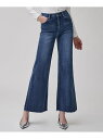 【SALE／50%OFF】GUESS (W)Wide Ladies Denim Pants ゲス パンツ ジーンズ・デニムパンツ ネイビー【送料無料】