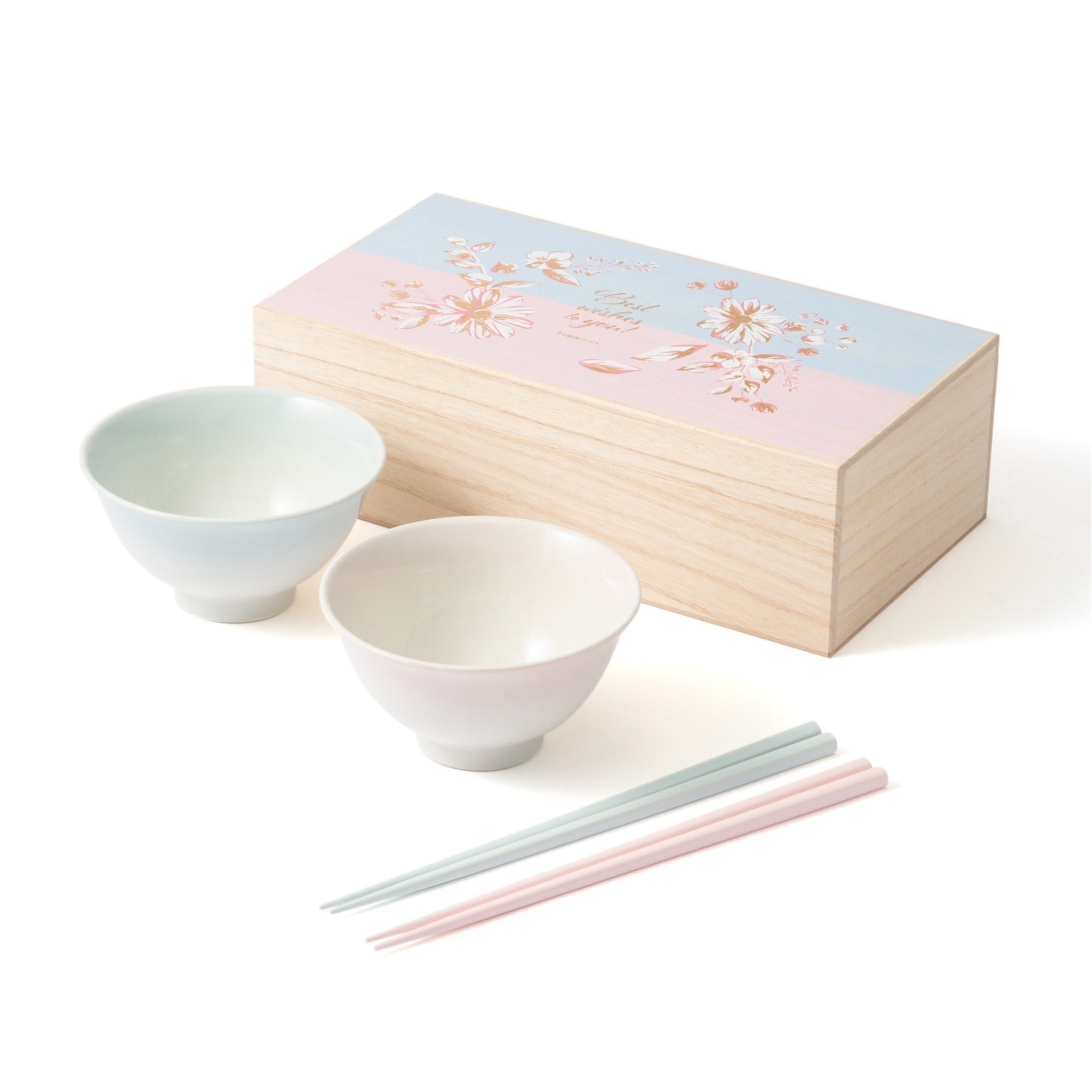 ペア 茶碗&箸 SWEET