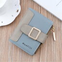 【SALE/30%OFF】Aimoon ミニ財布 レディース 二つ折り財布 配色 ミニミニストア 財布・ポーチ・ケース 財布 ブルー グリーン グレー ピンク ...