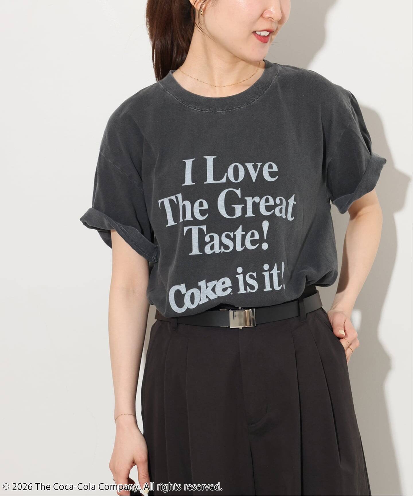 JOURNAL STANDARD relume 別注【GOOD ROCK SPEED】コカ・コーラTEE ジャーナル スタンダード レリューム トップス カットソー・Tシャツ ホワイト ブラック
