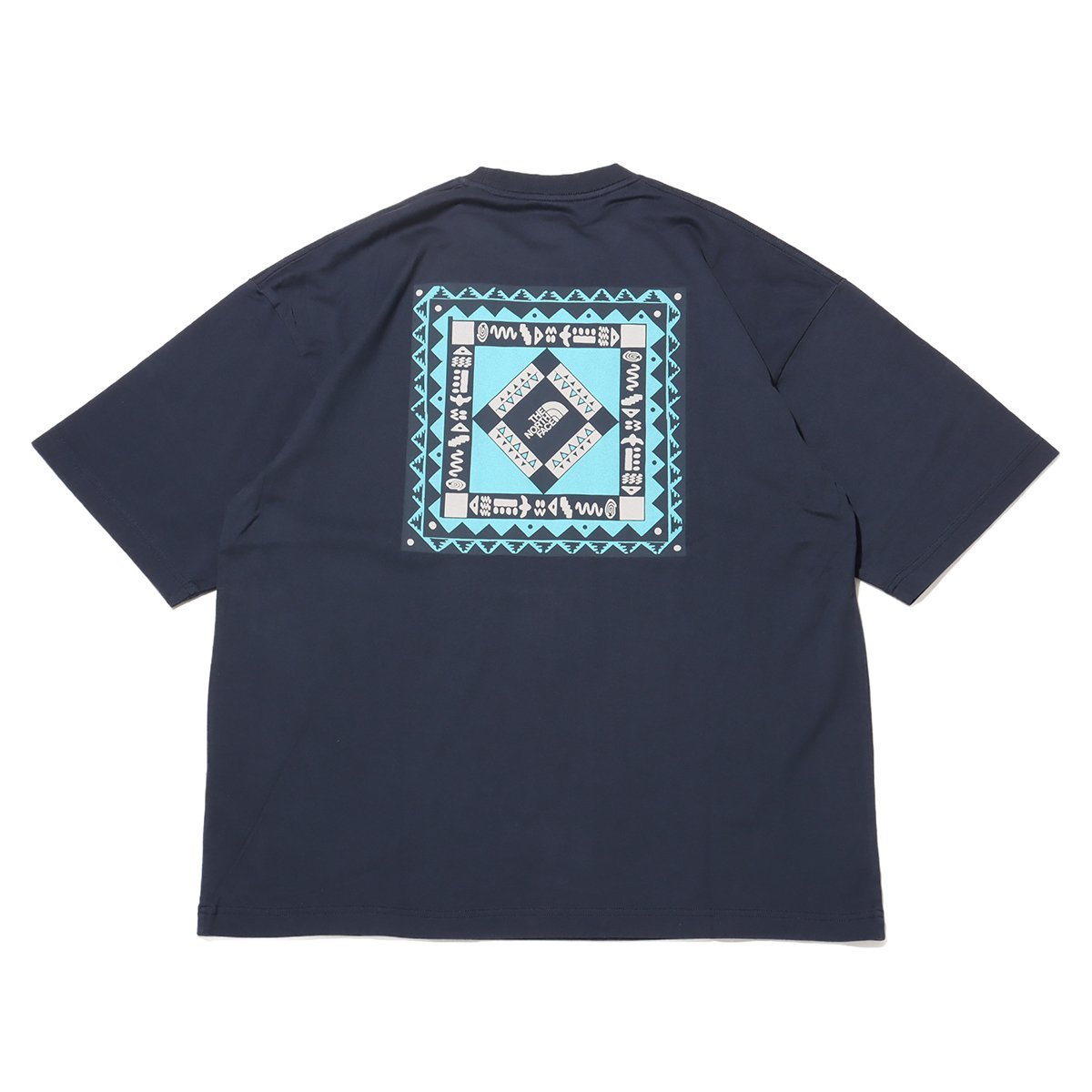 THE NORTH FACE THE NORTH FACE S/S Retro Bandana Logo Tee アーバンネイビー アトモス トップス カットソー・Tシャツ ネイビー【送料無料】