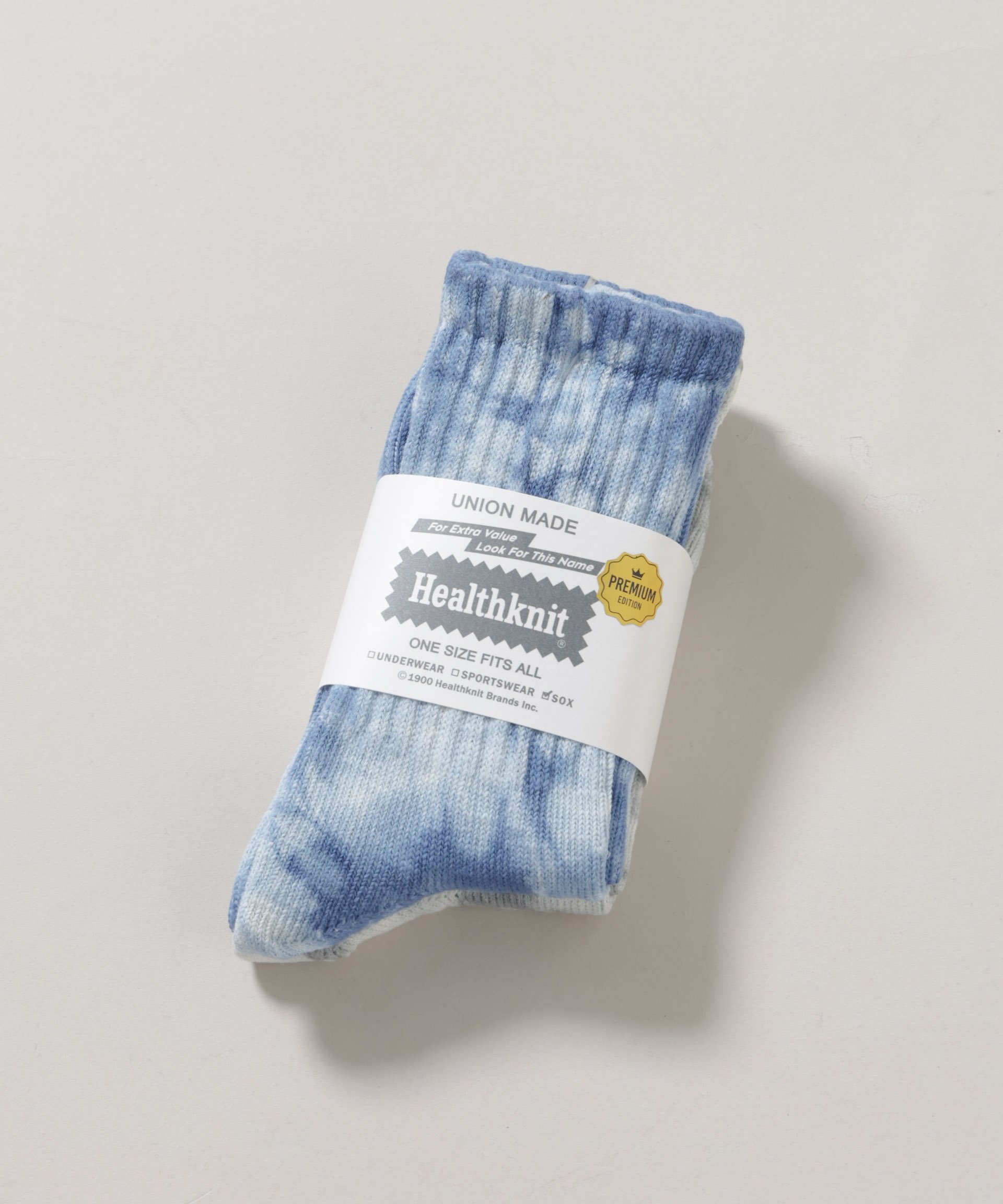 NANO universe Healthknit/タイダイソックス 2足set ナノユニバース 靴下・レッグウェア その他の靴下・レッグウェア stylife-15734462 Rakuten Fashion パッケージ画像