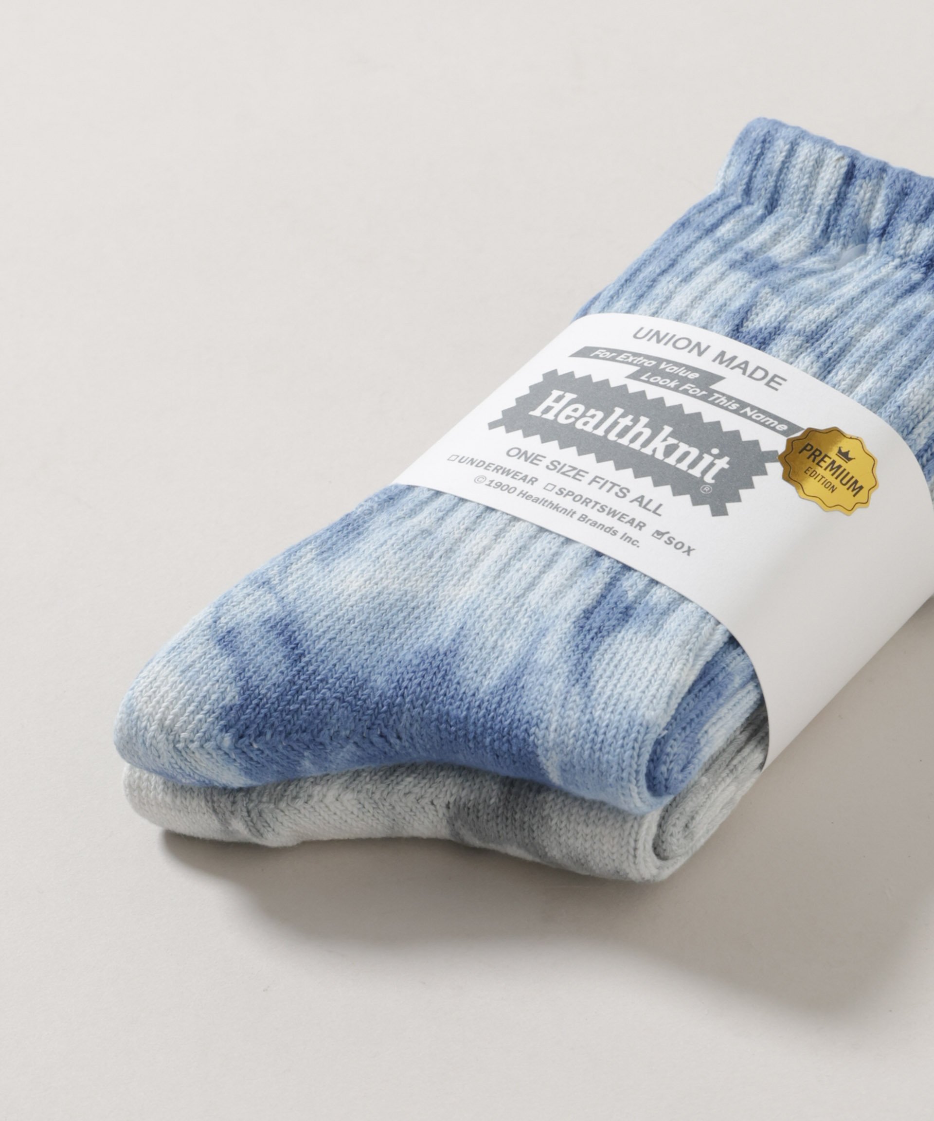 NANO universe Healthknit/タイダイソックス 2足set ナノユニバース 靴下・レッグウェア その他の靴下・レッグウェア stylife-15734462 Rakuten Fashion サンプル画像3