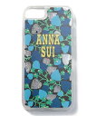 ANNA SUI AS iPhoneケース23SS ハート(iPhone/7/8/SE2/SE3対応) クイーポ スマホグッズ オーディオ機器 スマホ タブレット PCケース/カバー グリーン