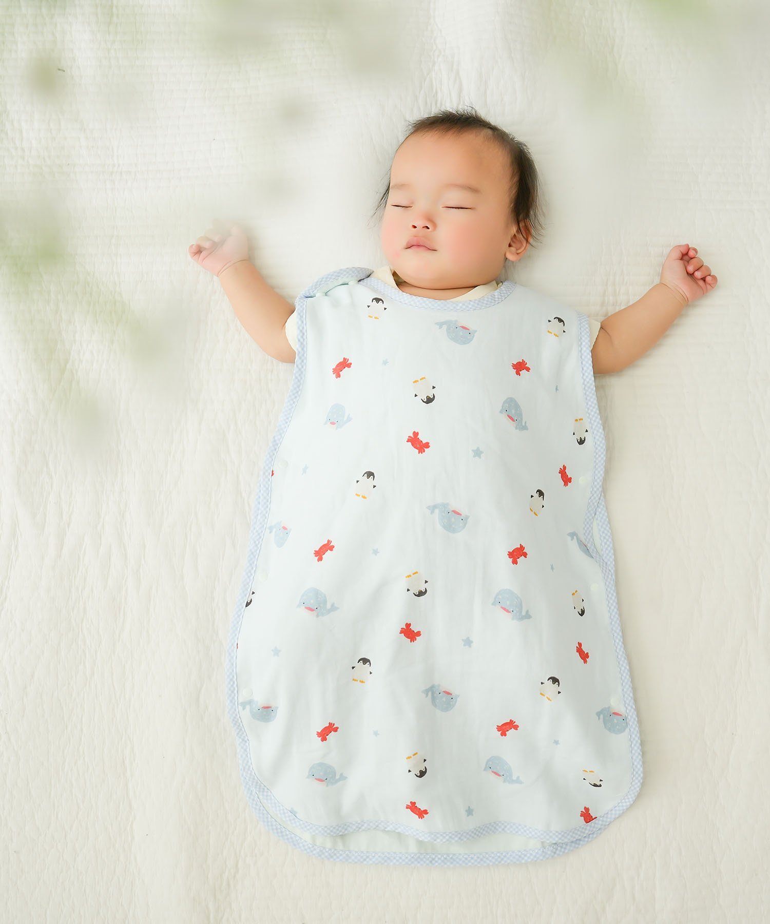 Si・Shu・Non Si・Shu・Non/ソウガラスリーパー シ・シュ・ノン マタニティウェア・ベビー用品 その他のベビーグッズ ピンク ブルー