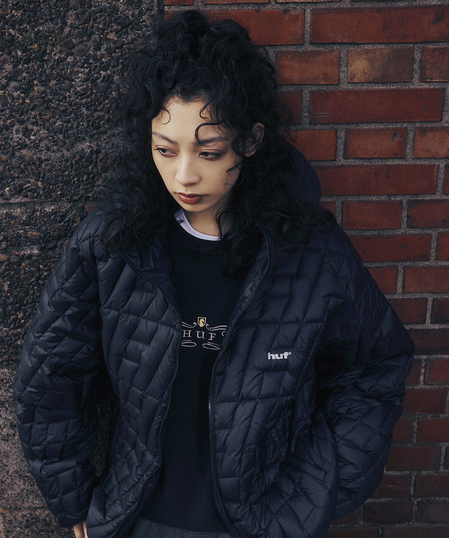 HUF HUF X TAION CASCADE PACKABLE HOODED DOWN JACKET / HUF ハフ ダウンジャケット ハフ ジャケット..