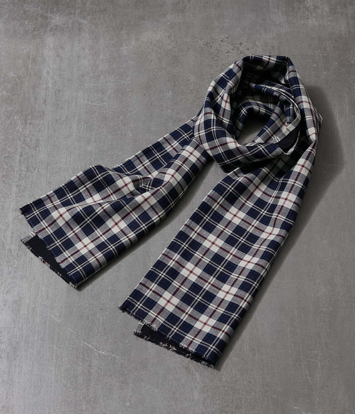 NEWYORKER MEN シアーニューヨーカータータンストール ニューヨーカー ファッション雑貨 マフラー・ス..