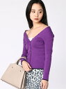 【SALE/90%OFF】Delyle NOIR 2wayオフショルTOPS パル グループ アウトレット ニット 長袖ニット パープル