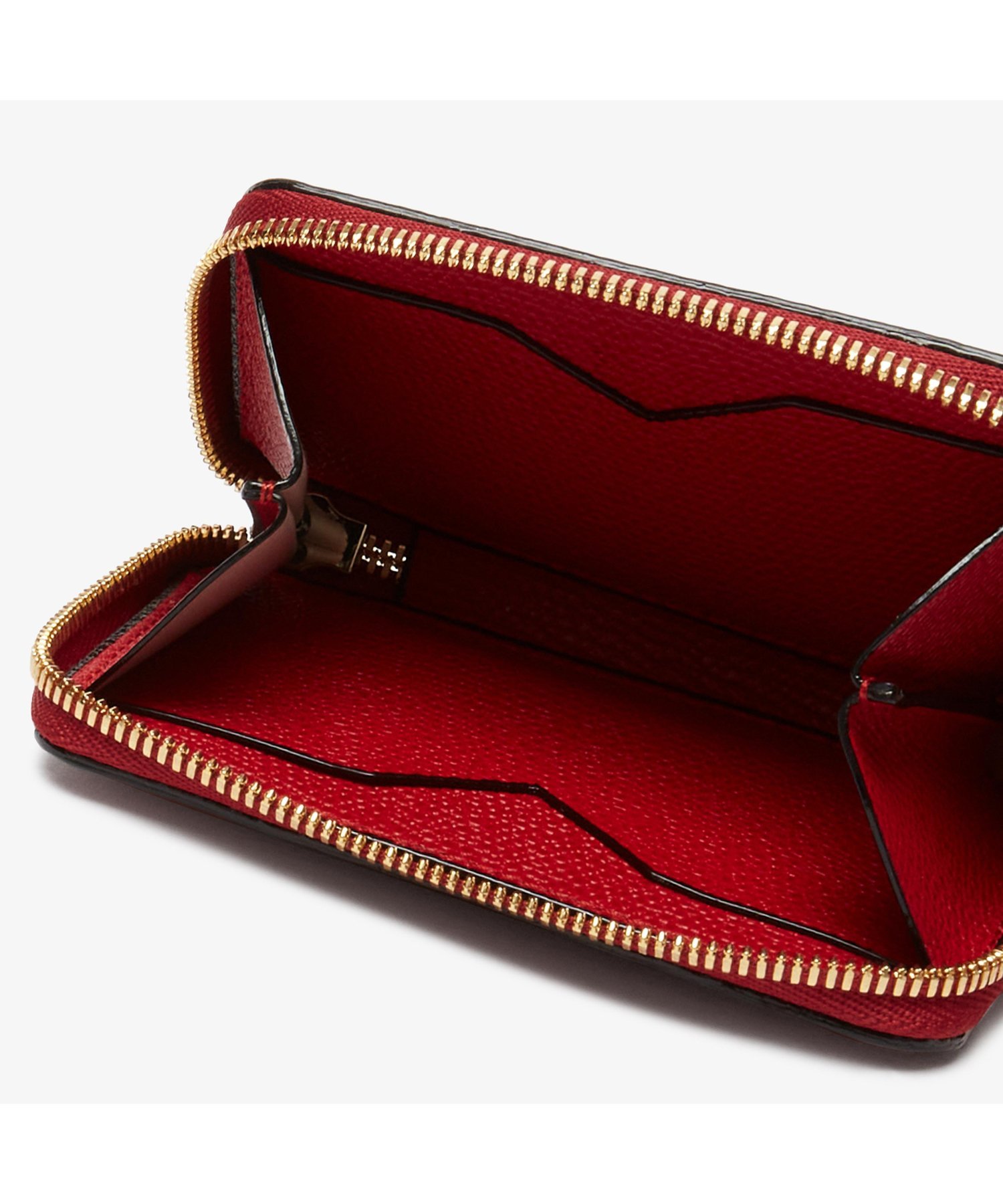 Valextra 【公式】ラウンドジップ ミニ ウォレット ヴァレクストラ 財布・ポーチ・ケース 財布 レッド【送料無料】
