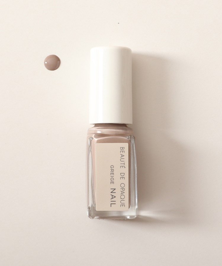 OPAQUE.CLIP ヴィーガン ネイル ポリッシュ BEAUTE DE OPAQUE produce by Cosme Kitchen オペークドットクリップ ネイル その他のネイル・ネイルケア用品 グレー カーキ ベージュ ピンク