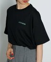 【SALE/50%OFF】CONVERSE CONVERSE/OPロゴ刺繍Tシャツ /4282-9833 ロゴ コンバース セットアップセブン トップス カットソー・Tシャツ ブルー ブラック ホワイト ピンク