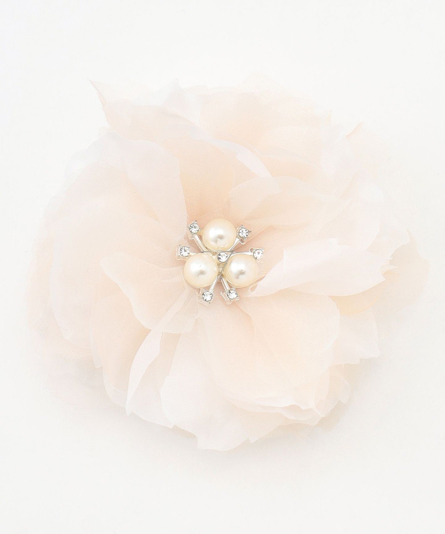 【SALE／30%OFF】ANY パールフラワーコサージュ エニィ アクセサリー・腕時計 ブローチ・コサージュ・バッジ グレー ベージュ ネイビー