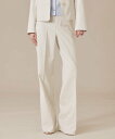 【SALE/22%OFF】MACKINTOSH LONDON コットンリネンブレンドオックスワイドパンツ マッキントッシュ ロンドン パンツ スラックス・ドレス...