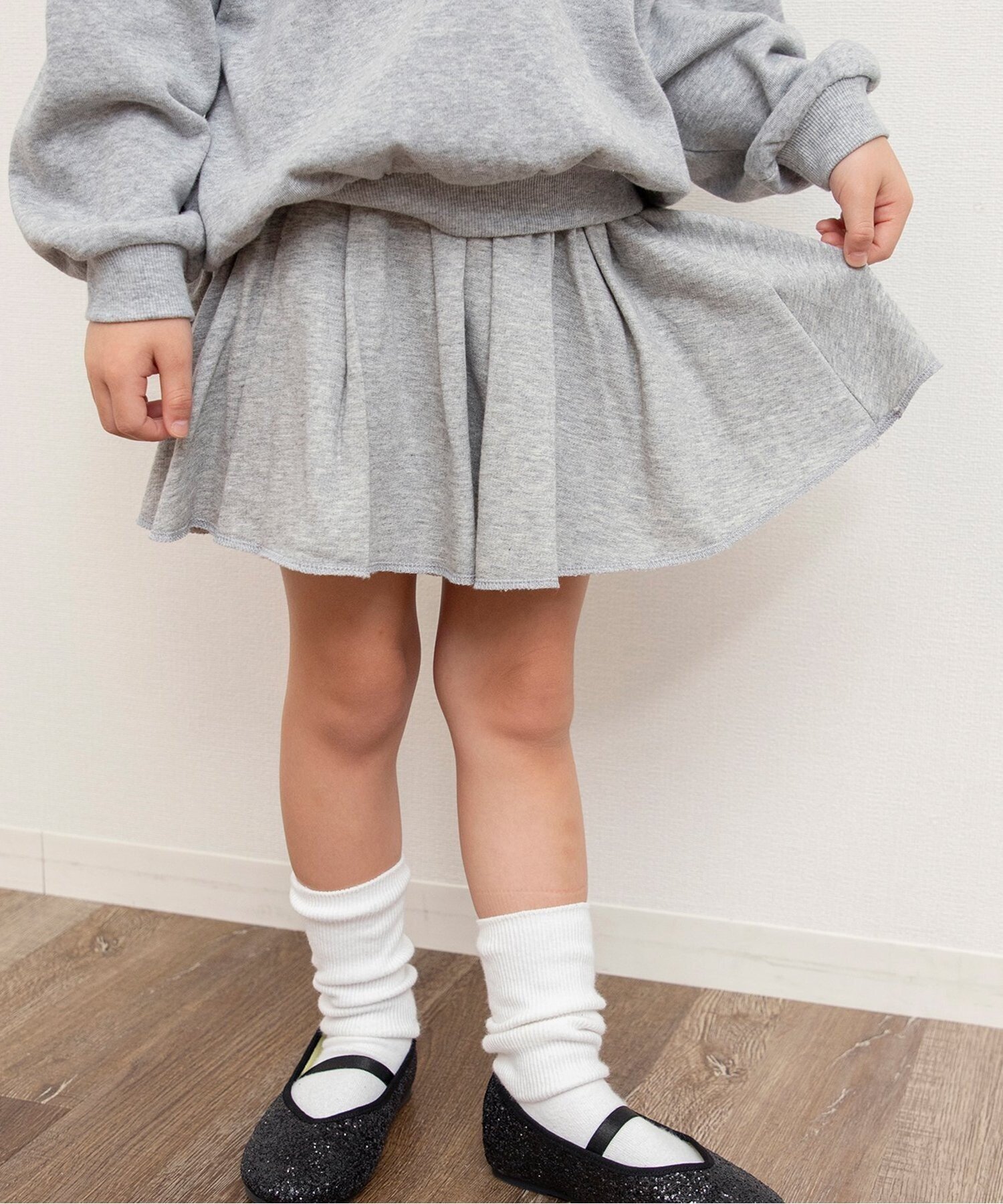 BREEZE インパンツ付きプリーツスカート エフオーオンラインストア スカート その他のスカート グレー ..