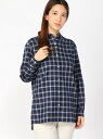 【SALE/50%OFF】LACOSTE ウィンドウペン ネルシャツ(長袖) ラコステ シャツ/ブラウス【RBA_S】【RBA_E】【送料無料】