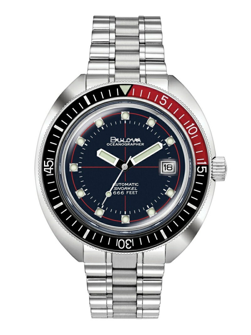 ブローバ ビジネス腕時計 メンズ BEAMS MEN BULOVA / Archive Series Oceanographer "Devil Diver" 98B320 ダイバー ウォッチ ビームス メン アクセサリー・腕時計 腕時計【送料無料】