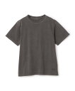 ATSURO TAYAMA ヴィンテージ調ベーシックTシャツ アツロウタヤマ トップス カットソー・Tシャツ グリーン ベージュ グレー【送料無料】(4)