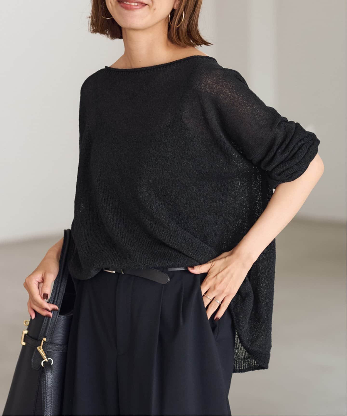 FRAMeWORK ≪追加≫ウォッシャブルニュアンスワイドワイドプルオーバー 3 フレームワーク トップス ニッ..