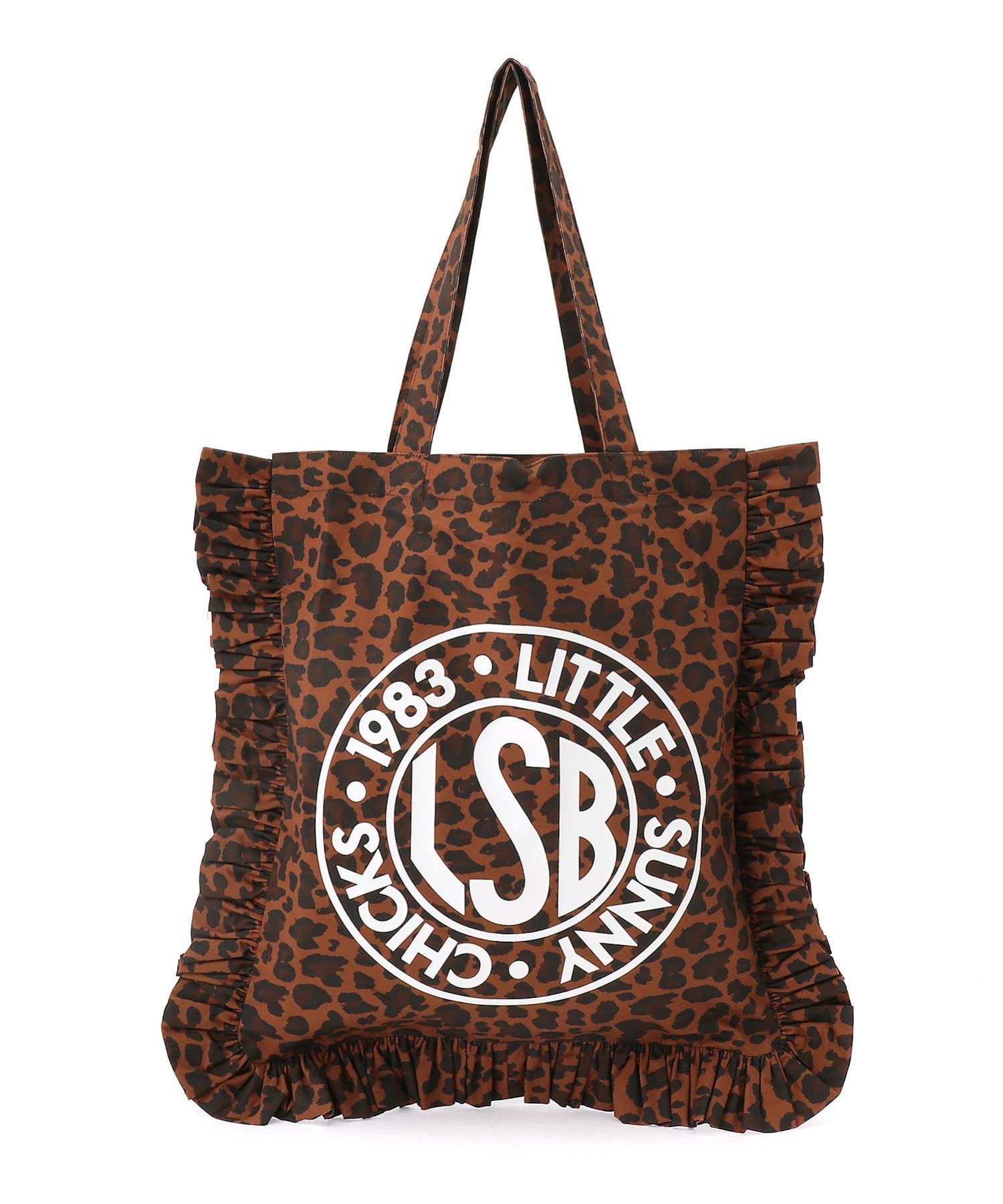 SALE10%OFFlittle sunny bite Little sunny bite/(W)'Little Sunny Bite'LSB Logo frill tote bag 쥢ꥼ Хå ȡȥХå ֥饦 ѡץ̵