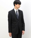 COMME CA ISM 【セットアップ対応】ポリエステル ウール ギャバ ジャケット コムサイズム スーツ・フォーマル スーツジャケット グレー ネイビー ブ...