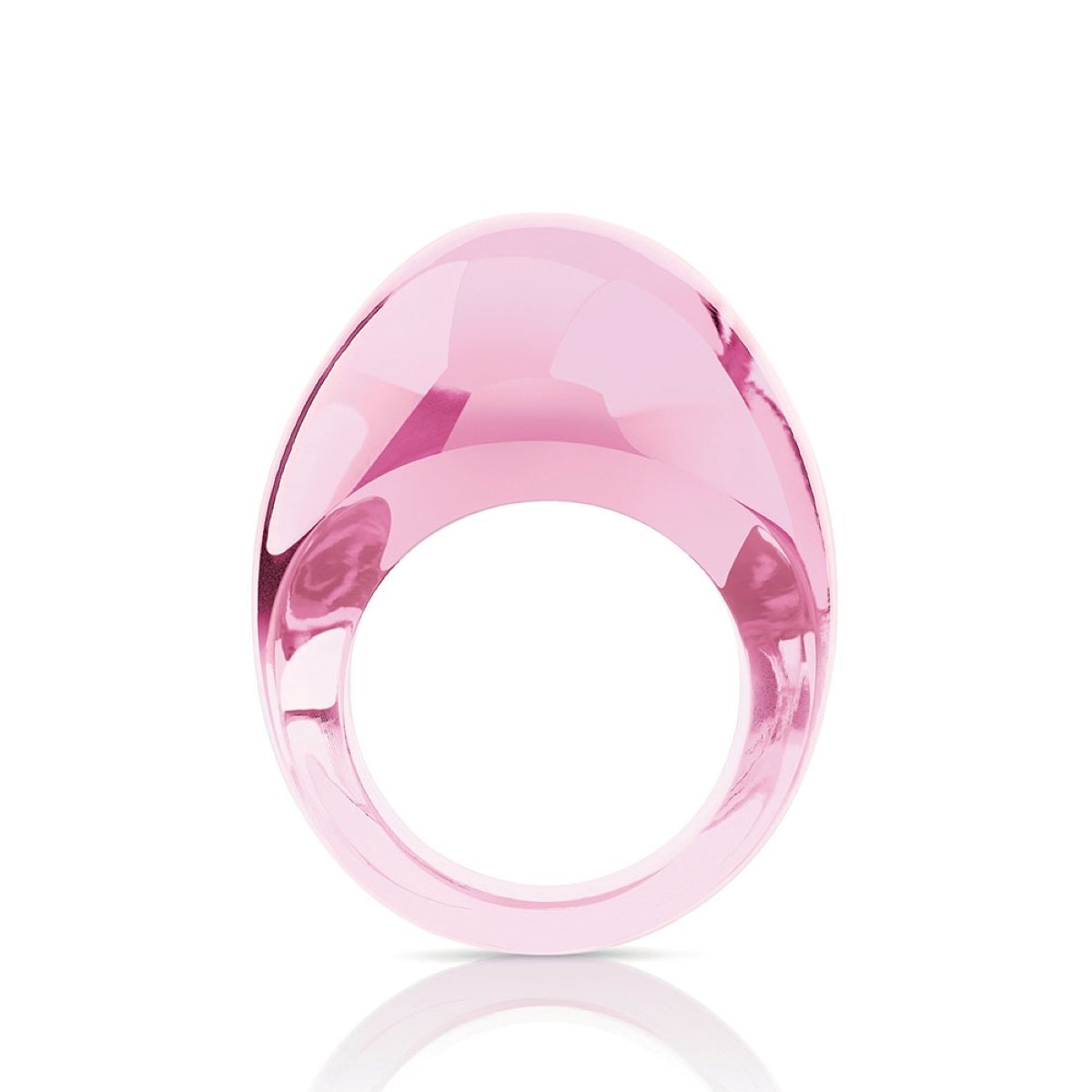 LALIQUE カボションリング ローズ 19号 ラリック アクセサリー・腕時計 リング・指輪