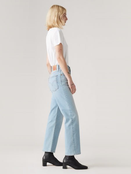 【SALE／50%OFF】Levi's RIBCAGE STRAIGHT ANKLE ONCE IN リーバイス パンツ ジーンズ・デニムパンツ ネイビー【送料無料】