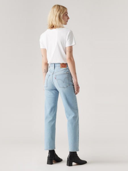 【SALE／50%OFF】Levi's RIBCAGE STRAIGHT ANKLE ONCE IN リーバイス パンツ ジーンズ・デニムパンツ ネイビー【送料無料】