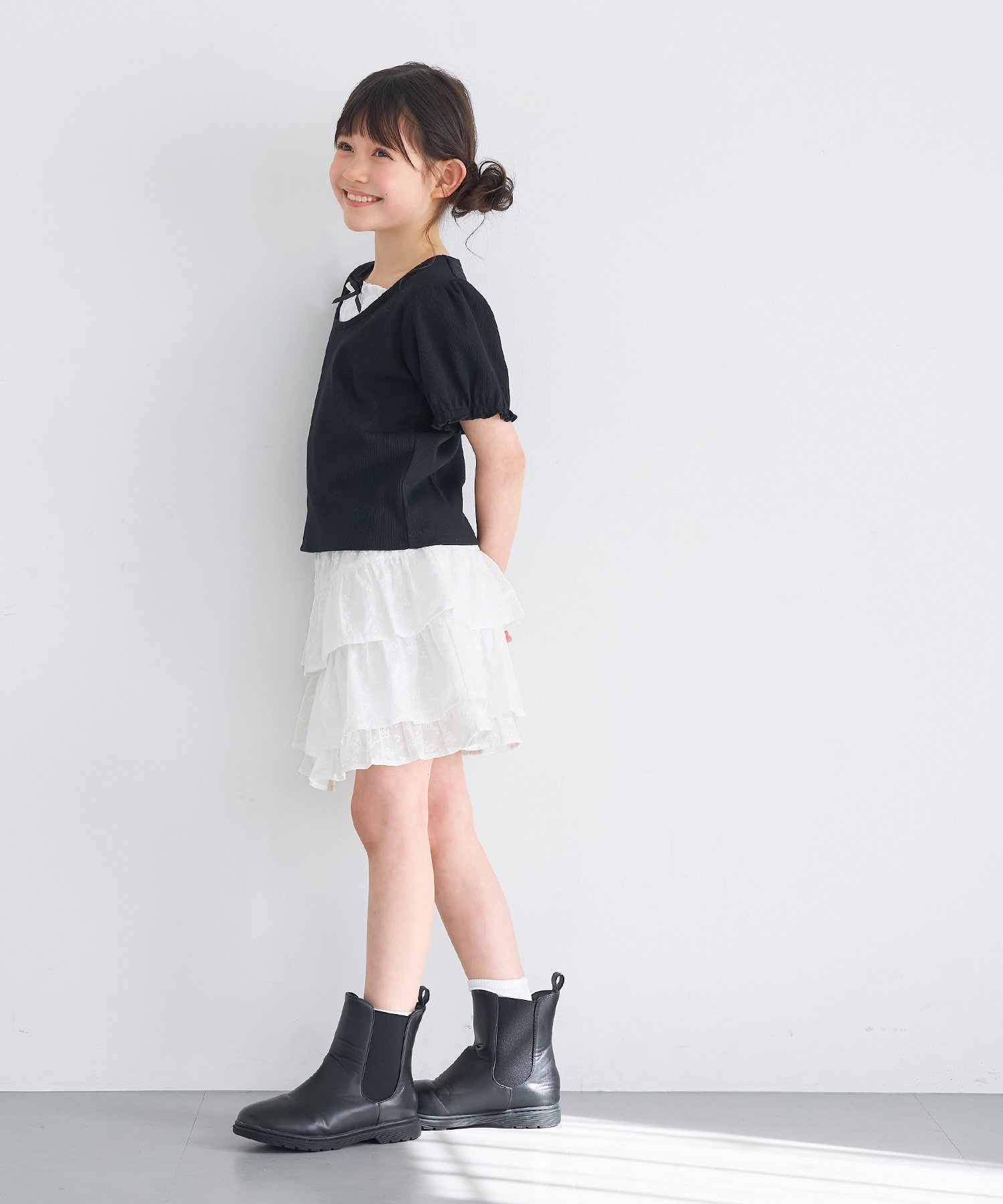 【SALE／35%OFF】coca キッズ レースフリルスカート コカ スカート ミニスカート ...