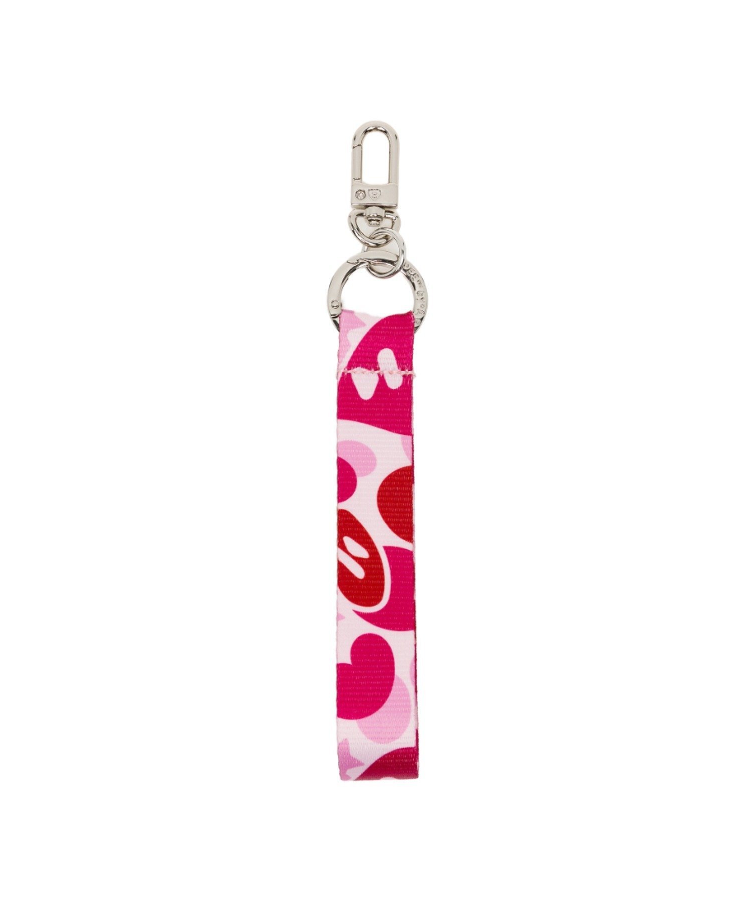 A BATHING APE CAMO LOGO KEYCHAINS ア ベイシング エイプ ファッション雑貨 チャーム・キーチェーン ピンク ブルー