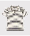 【SALE/10%OFF】PETIT BATEAU 半袖ポロシャツ プチバトー トップス ポロシャツ ホワイト【送料無料】