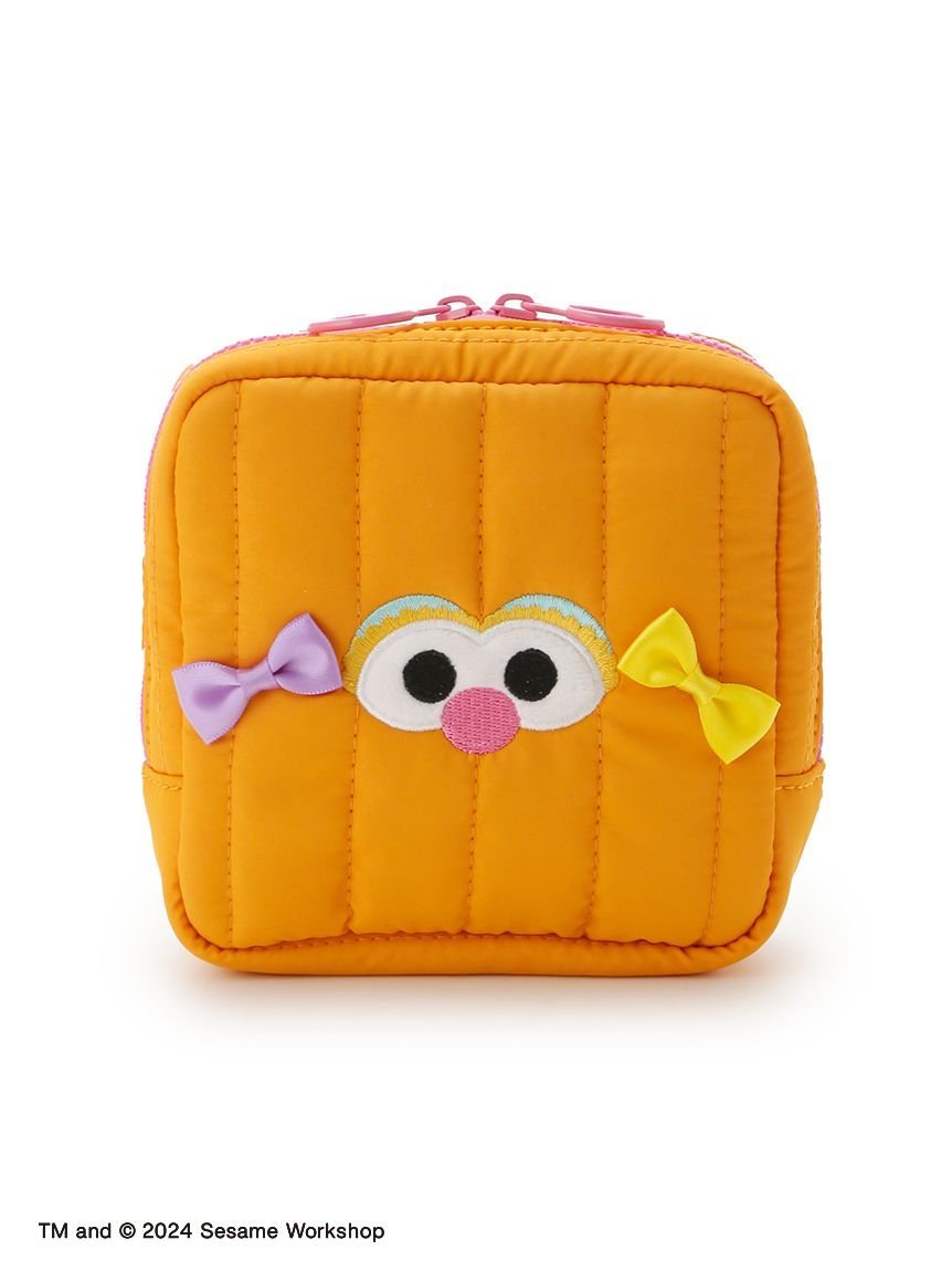 SESAME STREET MARKET コンパクトポーチ セサミストリートマーケット 財布・ポーチ・ケース ポーチ ブルー ピンク オレンジのサムネイル