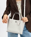 COACH 【公式】ウィロウ トート バッグ 24・シグネチャー キャンバス コーチ バッグ トートバッグ ホワイト【送料無料】