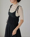 【SALE/70%OFF】EMMEL REFINES <EMMEL REFINES>EM ティアードリボン キャミワンピース ユナイテッドアローズ アウトレット ワンピース・ドレス ワンピース ブラック ベージュ【送料無料】