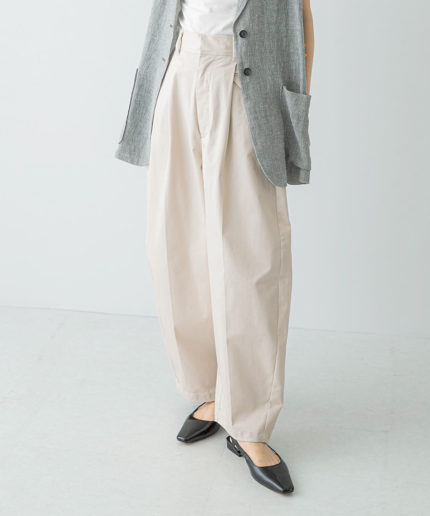 【SALE／50%OFF】URBAN RESEARCH ROSSO ストレッチコクーンチノパンツ アーバンリサーチロッソ パンツ その他のパンツ ネイビー【送料無料】