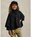 POLO RALPH LAUREN (ガールズ 2才~6才)アーガイル ウール フーデッド ポンチョ ラルフローレン ジャケット・アウター その他のジャケット・...