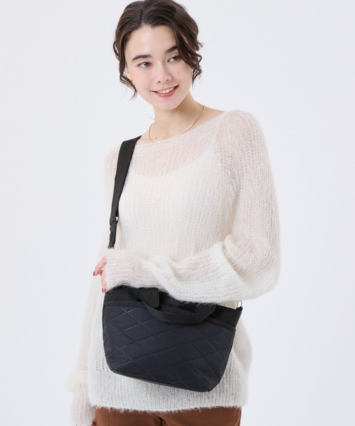 LeSportsac 【公式】レスポートサック トートバッグ 3041HE62 LeSportsac レスポートサック バッグ トートバッグ ブラック【送料無料】のサムネイル