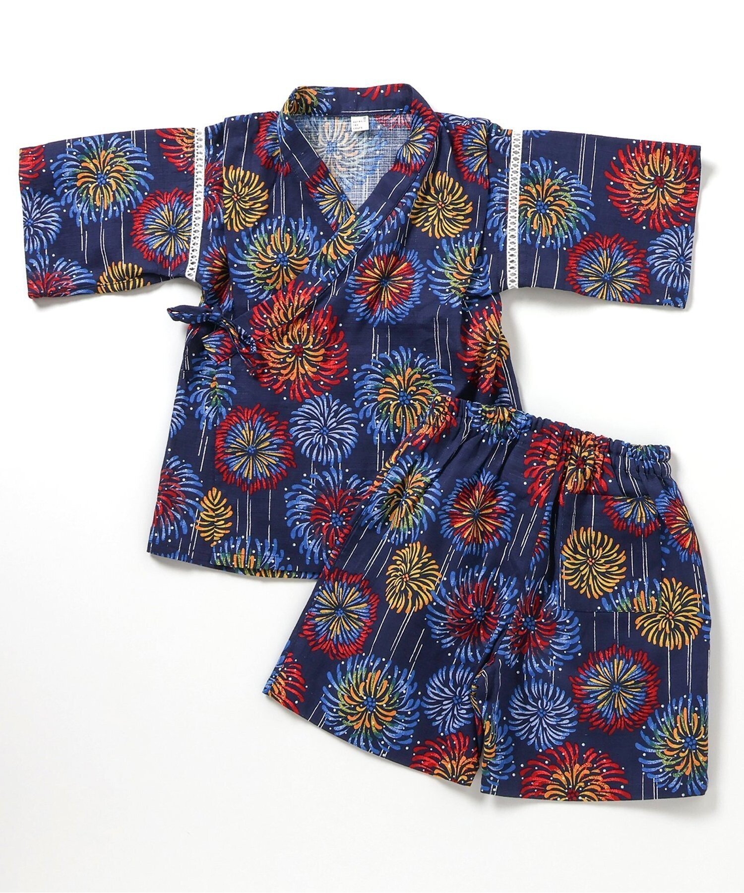 【SALE／30%OFF】apres les cours アプレのはんなりBOYS甚平 エフオーオンラインス...