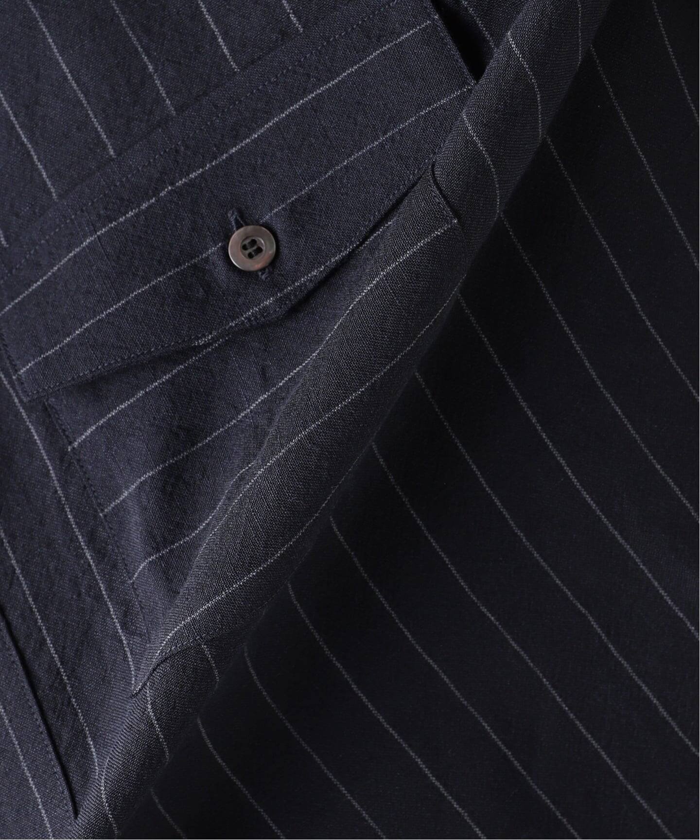 ENCOMIN(インカミング) CLASSIC HALF SLEEVE SHIRT エディフィス トップス シャツ・ブラウス ネイビー