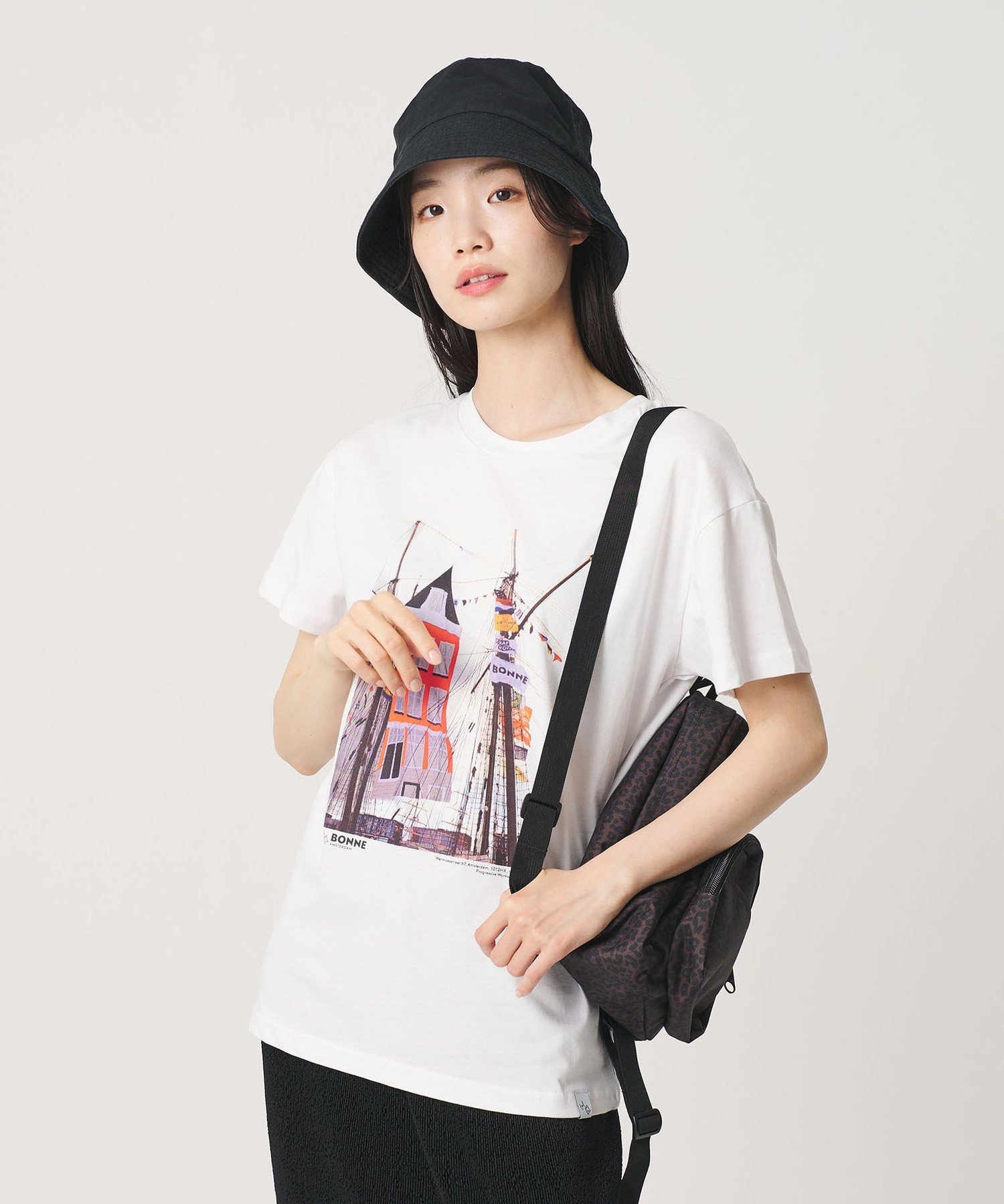 【別注】＜BONNE＞プリント Tシャツ ビューティー＆ユース ユナイテッドアローズ トップス カットソー・Tシャツ