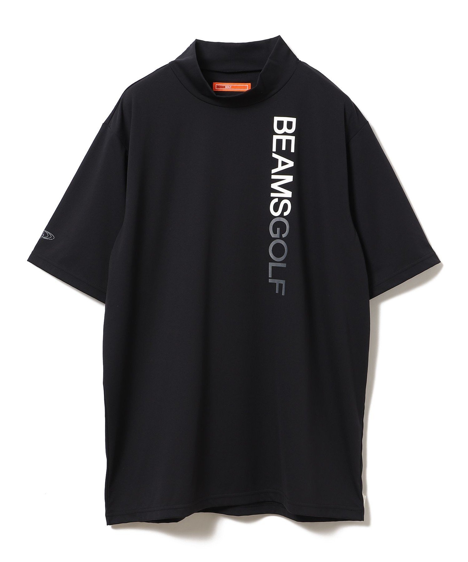 BEAMS GOLF ORANGE LABEL 【百名品】【UVカット・吸水速乾・ストレッチ】BEAMS GOLF ORANGE LABEL / スポーツロゴ モックタートルネック シャツ ビームス ゴルフ スポーツ/水着 スポーツウェア ベージュ ホワイト ブラック イエロー ネイビー パープル【送料無料】