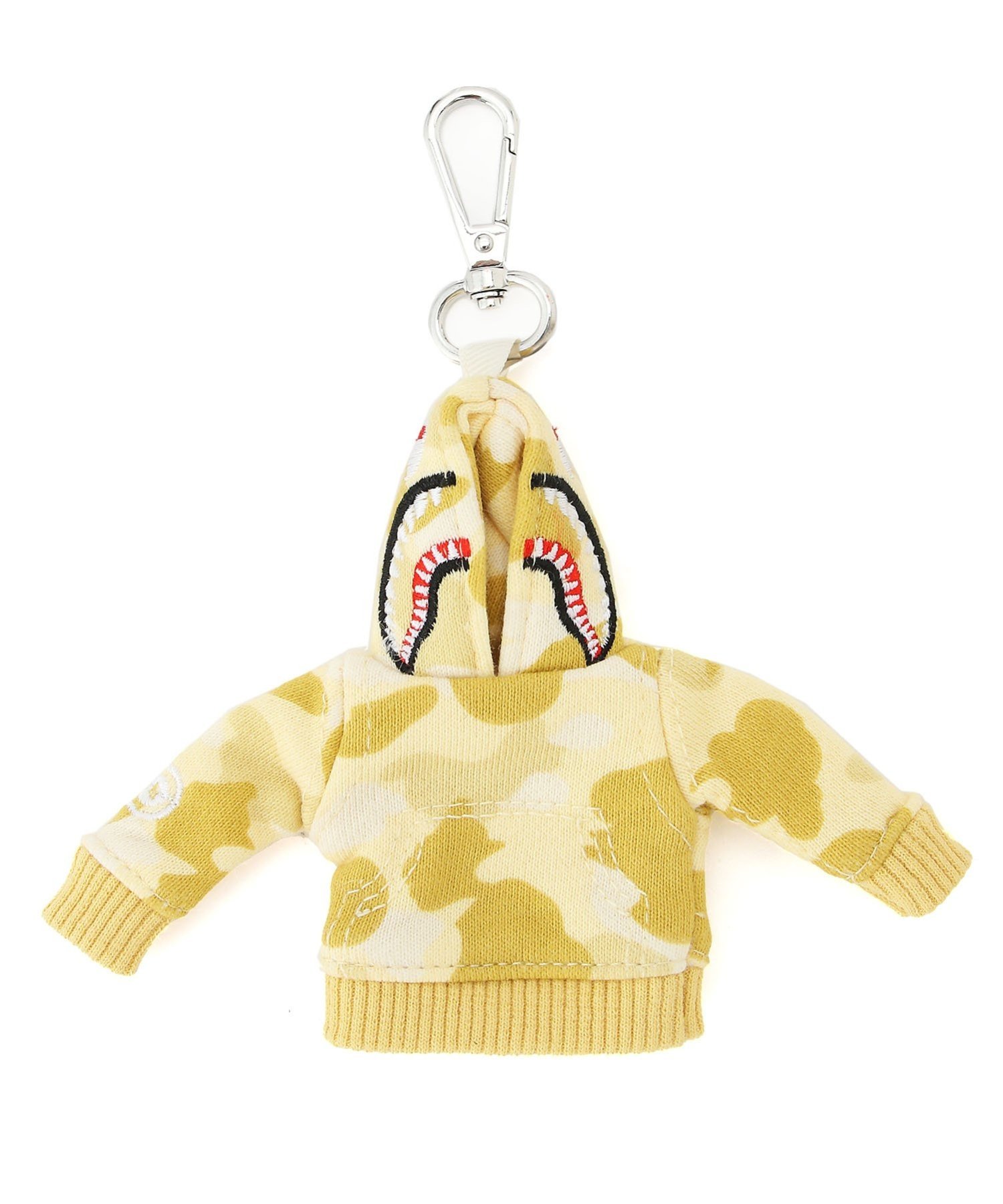 A BATHING APE COLOR CAMO SHARK KEY CHAIN ア ベイシング エイプ ファッション雑貨 チャーム・キーチェーン パープル イエロー【送料無料】 2