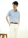【SALE/49%OFF】m.f.editorial Biz クールパス ボタンダウン半袖 ビズシャツ メンズ ポロシャツ カットソー カジュアル インナー ビ...